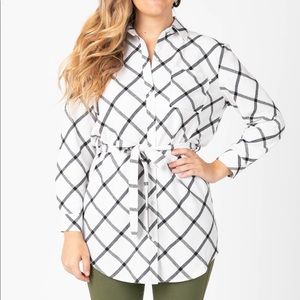 Agnes & Dora Flannel Tunic